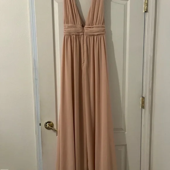 Lulus Blush Pink Bridesmaid Dress - Picture 3 of 8